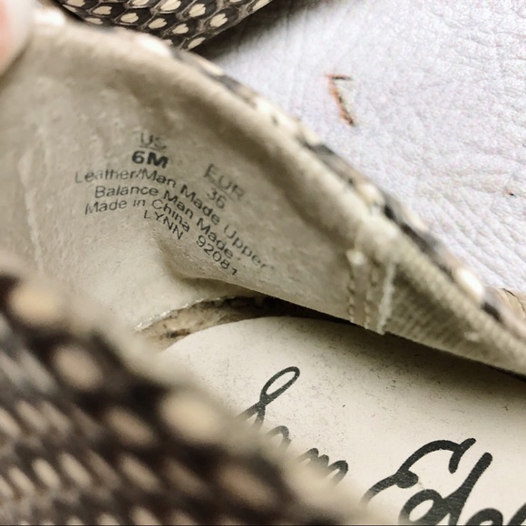 Sam Edelman Snake Print Espadrille - Picture 4 of 4